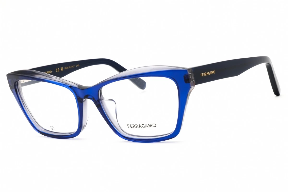Salvatore Ferragamo SF2693 Eyeglass Frames Teal Tortoise 55-18-145 Made in Italy Amazon.com: FERRAGAMO Eyeglasses SF 2959 219 Dark Tortoise  main image 4
