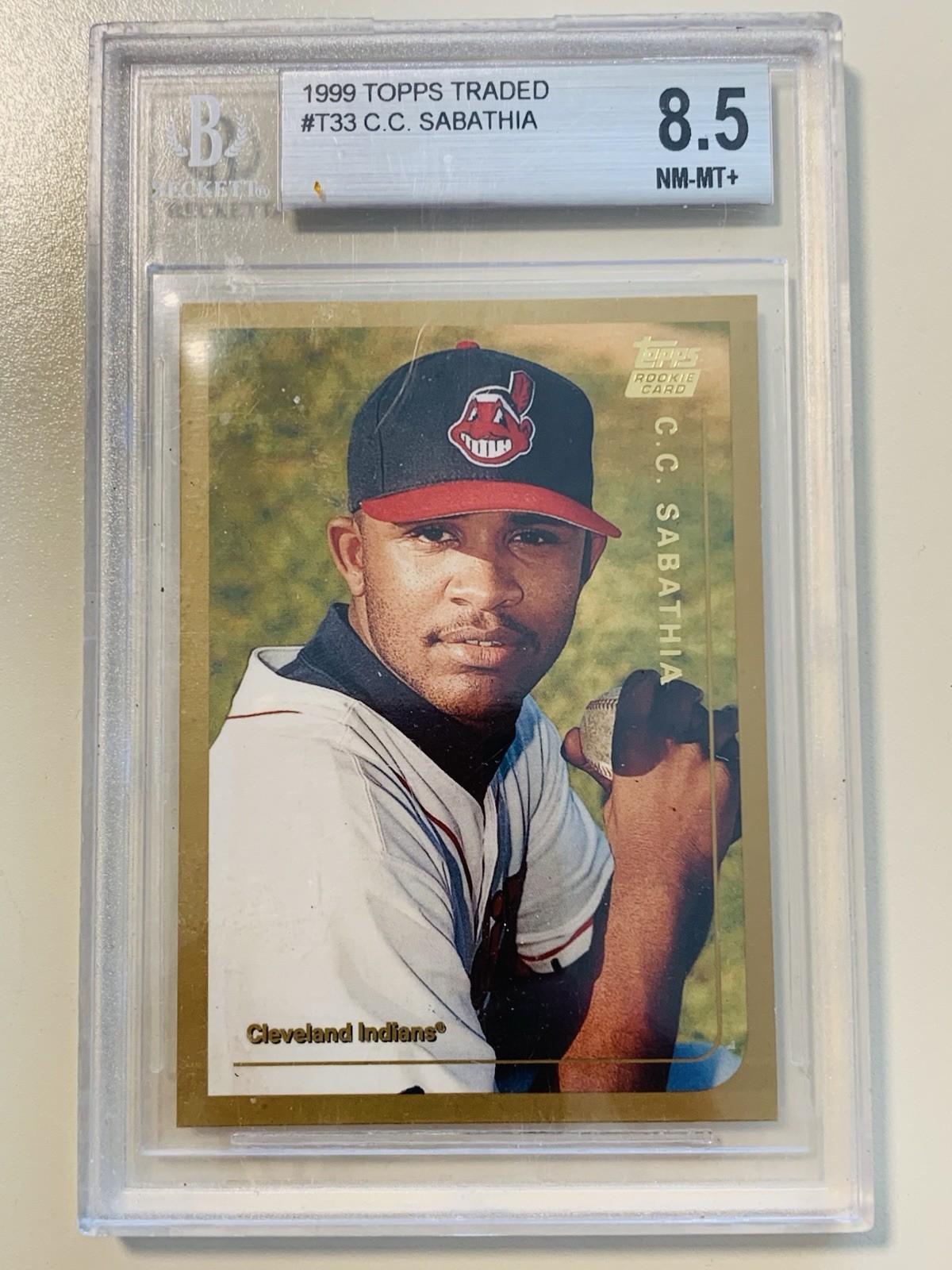 1999 Topps Chrome Traded & Rookies - #T33 C.C. Sabathia (RC) BGS 8.5