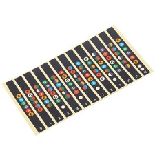Guitar Fretboard Stickers Easy Learn Adhesive Decals For Beginner Music Lov ZZST