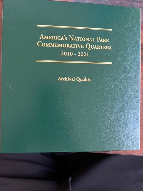 Littleton America's Nat'l Park Comm 25c Album - 2010-2021 brand new not sealed