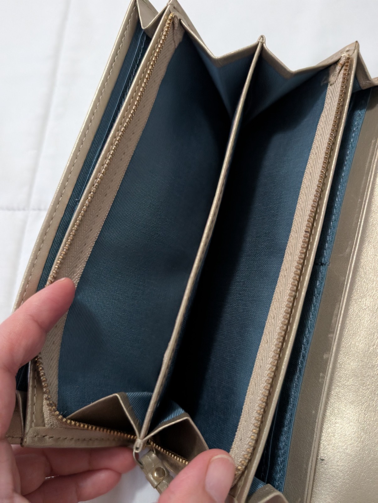 Authentic LANVIN COLLECTION Embossed Long Wallet - image 13