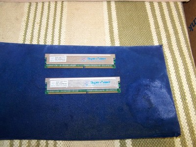 Super Talent DDR-400 PC3200 2-512 MB RAM,D32PB12C, 1 Pair