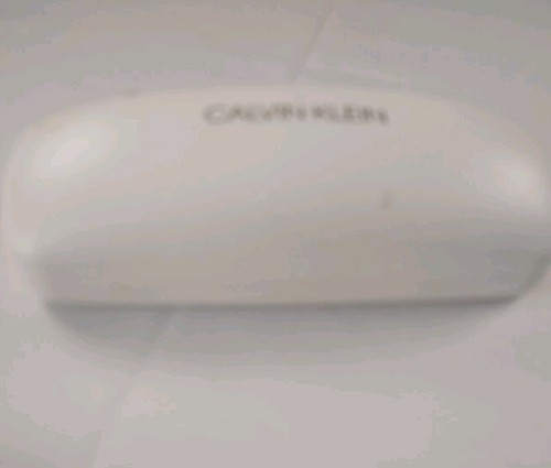 Calvin Klein Eye Glass Hard Case - Whire