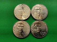 2024 PD + 2025 PD BU Jefferson Nickel Set. From Original Rolls. 