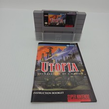 Utopia The Creation of a Nation - SNES - Game Only