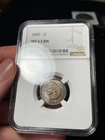 1889 NGC MS63 BN Indian Head Cent Brown Light Toning