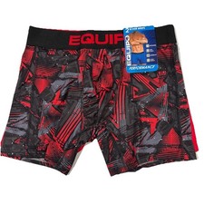 Men's Equipo 2-pk. Boxer Briefs Size Medium Reds NWT