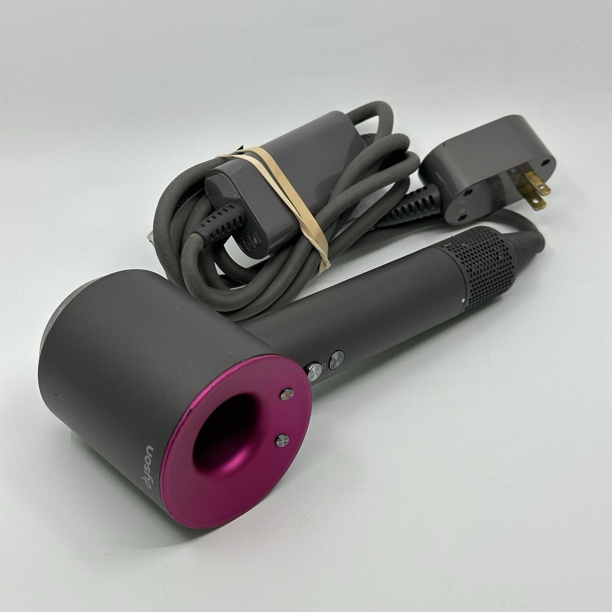 Dyson Supersonic Hair Dryer Fuchsia/Iron HD01 Tested Working | eBay