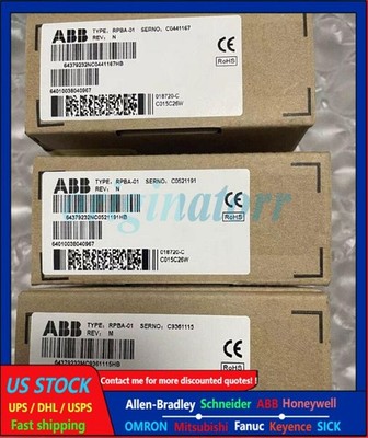 1PC New ABB RPBA-01 Profibus Comm Module RPBA01 Fast Shipping US Free TAX