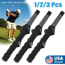 1-3pcs Right-Hand Golf Swing Training Grip Standard Teaching Aid Warm Up Trainer