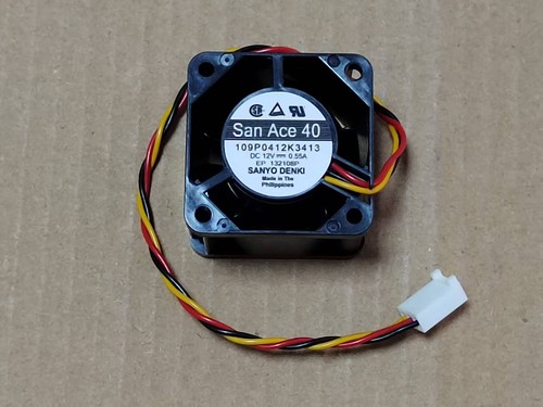 1 pcs high air volume chassis power cooling fan 109P0412K3413 12V 0.55A - Picture 1 of 4