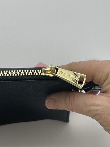 Juicy Couture Black Promenade Wristlet New With Tag - Picture 3 of 8