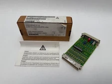 Siemens 6SN1114-0AA01-0AA0 Simodrive Parameter Module 6SN11140AA010AA0