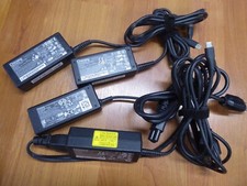 4 LOT CHICONY 45 WATT CHROMEBOOK OEM POWER ADAPTERS  CORD a16-045n1a A18-045N1A