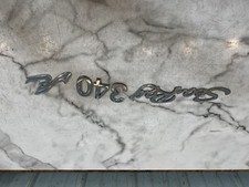 89 Sea Ray 340 Boat name plate emblems emblem