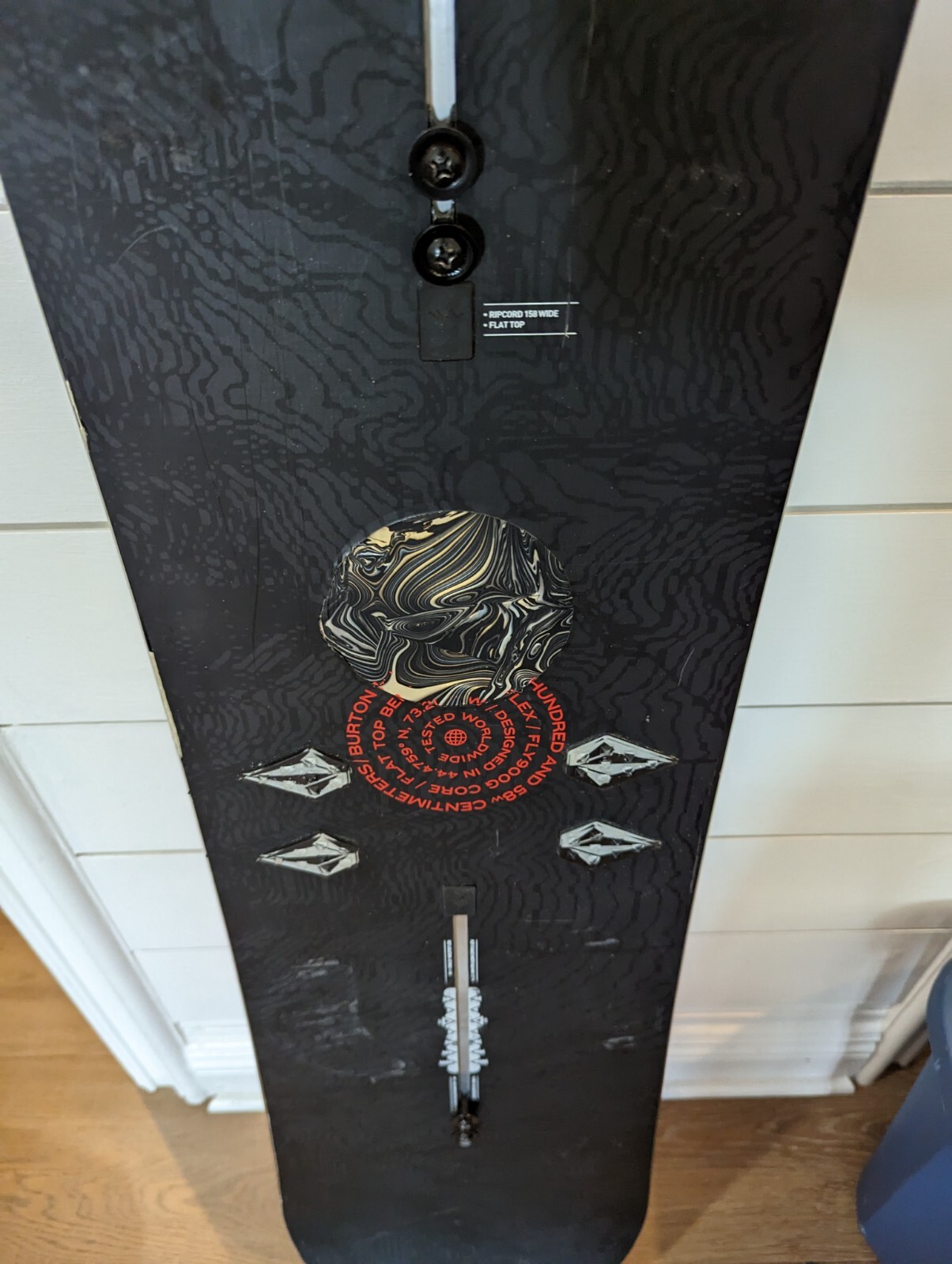 Burton 158 WiDE Ripcord Snowboard Deck