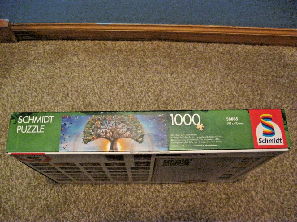 SCHMIDT 1000 PIEZAS PUZZLE LA MAGIA DEL ÁRBOL DE LA VIDA 2025 ¡NUEVO! LEER ANUNCIO!! Foto 4 de 4