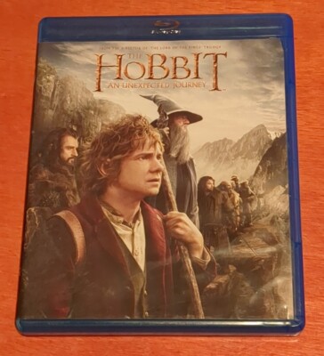 The Hobbit An Unexpected Journey Blu-ray Ian McKellen Martin Freeman  Serkis