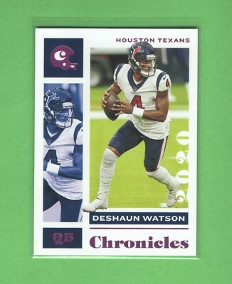 2020 Panini Chronicles - Pink -  #39 - Deshaun Watson - Houston Texans
