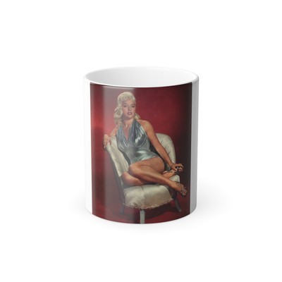 Diana Dors #39 (Vintage Female Icons) Color Changing Mug 11oz