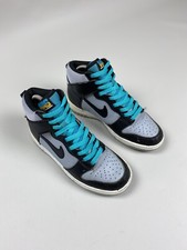 Scarpe sneakers alte Nike Dunk High GS "Wolf Grey" da donna taglia 38