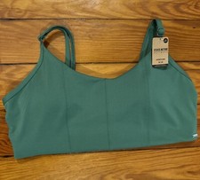 Victoria  s Secret Pink Active Ultimate Sports Bra Green Size Medium Low Impact