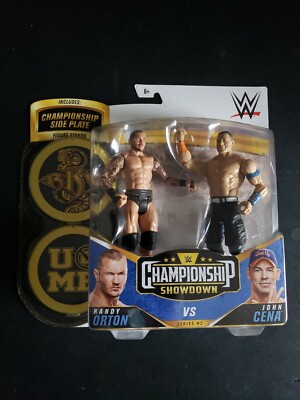 『WWE』CENA & O,JORDAN TOYベルト付きフィギュア WWE Championship Showdown Series #2 - Randy Orton vs. John Cena w