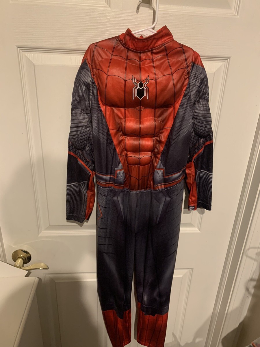 Disney Store Marvel Spider-Man Far From Home Costume Child Size Medium 7/8  Suit