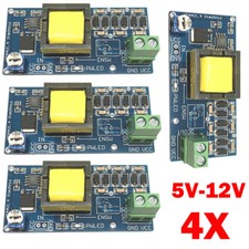 4PC High Voltage DC-DC Boost Converter 5V-12V Step Up To 300V-1200V Power Module