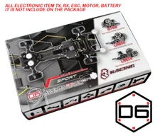 3RACING 2025 SAKURA D6 SPORT D6S FIBER GLASS VER. BELT UMR FOR 1/10 RC DIRFT CAR