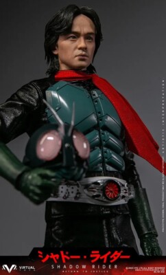 NIB USA! Virtual Toys Shin Shadow Kamen Masked Rider 1/6 Action