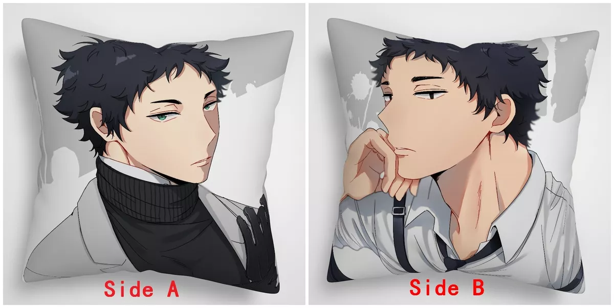 Anime Haikyuu!! Double Picture Pillowcase Pillow Case Cover