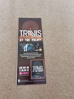 TNEWL23 WERBUNG 11X4 TRAVIS: ''IM PALAST'' DVD