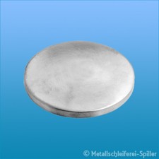V2A Edelstahl Edelstahlscheibe gewölbt 76,1x1,5-2,0mm