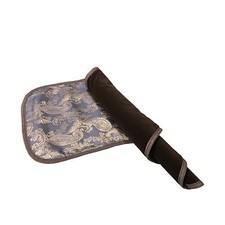 Luxurious Hand Made Satin Fabric Violin Blanket for 4/4 Full Size Violin Brown