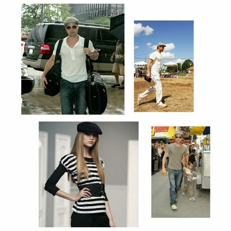 Boina de golf transpirable Duckbill conducir sol taxista Gorras caza Gatsby sombrero gorra Foto 2 de 4