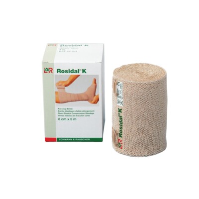 NEW! Rosidal K Stretch Compression Bandage 6 cm x 5 m Sold PACKS OF 2