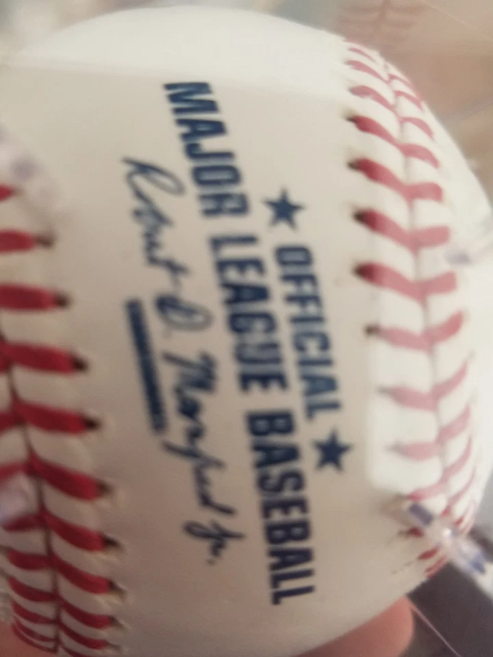 chris tillman signed baseball autographed romlb ball baltimore orioles auto mlb - Image 2 of 2