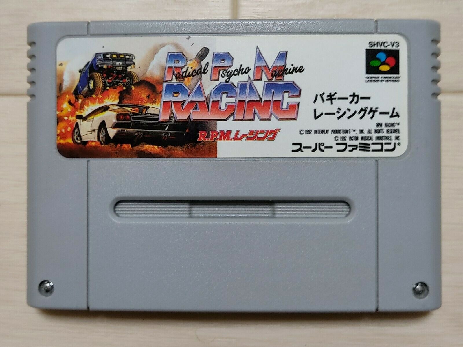 Radical Psycho Machine Racing RPM - Nintendo Super Famicom - Japan Import