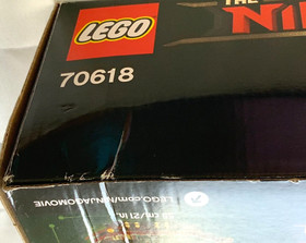 NEW LEGO The Ninjago Movie Destiny's Bounty 70618 Sealed Contents, Box Damage