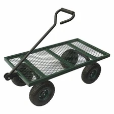 Wagon Truck with Flow-Through Lipped Metal Deck: 400 lb Load Capacity, 12X311