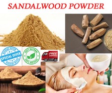 PURE ORGANIC SANDALWOOD POWDER WRINKLE ACNE PIMPLES AYURVEDA CHANDAN