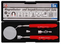 Bgs 4X Magnetheber Inspektionsspiegel Montagespiegel Magnet Heber Gelenk Spiegel