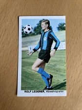 Sicker Bundesliga Asse 1968 signiert Autogramm Lederer SVW Mannheim ungeklebt