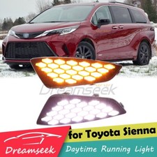 LED DRL Nebelscheinwerfer für Toyota Sienna XSE 2021 2022 Tagfahrlicht Blinker