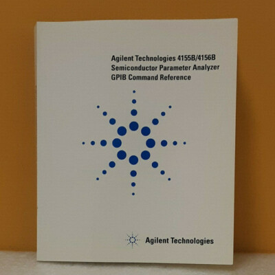 Agilent 04156-90503 4155B/4156B Semiconductor Parameter Analyzer GPIB Reference