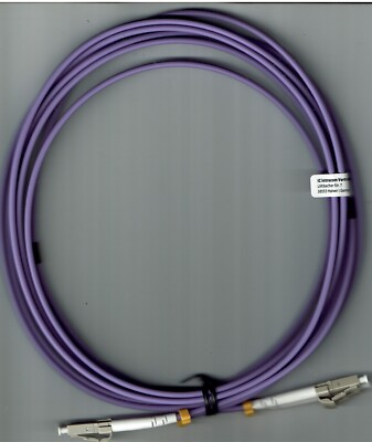 Intellinet 751162 Glasfaser LWL Patchkabel 3m LC/LC OM4 50/125µ - A19
