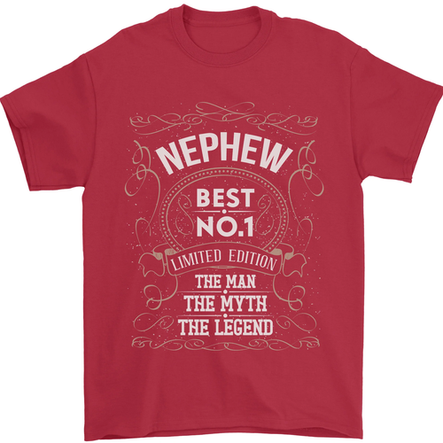 Vatertag Nein 1 Neffe Man Mythos Legend Herren 100% Baumwolle - Picture 82 of 102