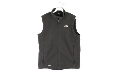 Windwall Fleece Vest Jacket Gray 