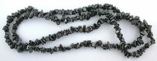 Natural Hematite Non Magnetic 5mm to 11mm Chip Nugget Bead 36 Inch Strand CBS48